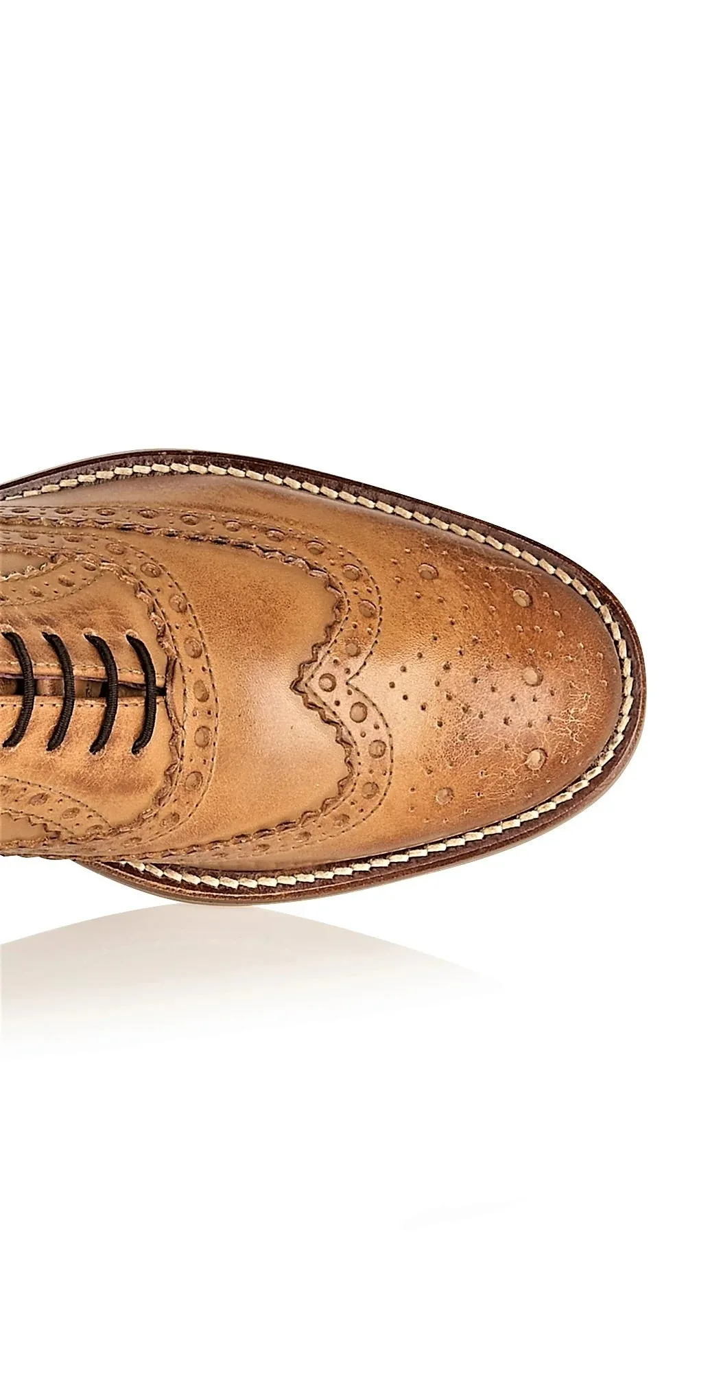 Gatsby Junior Brogue Tan