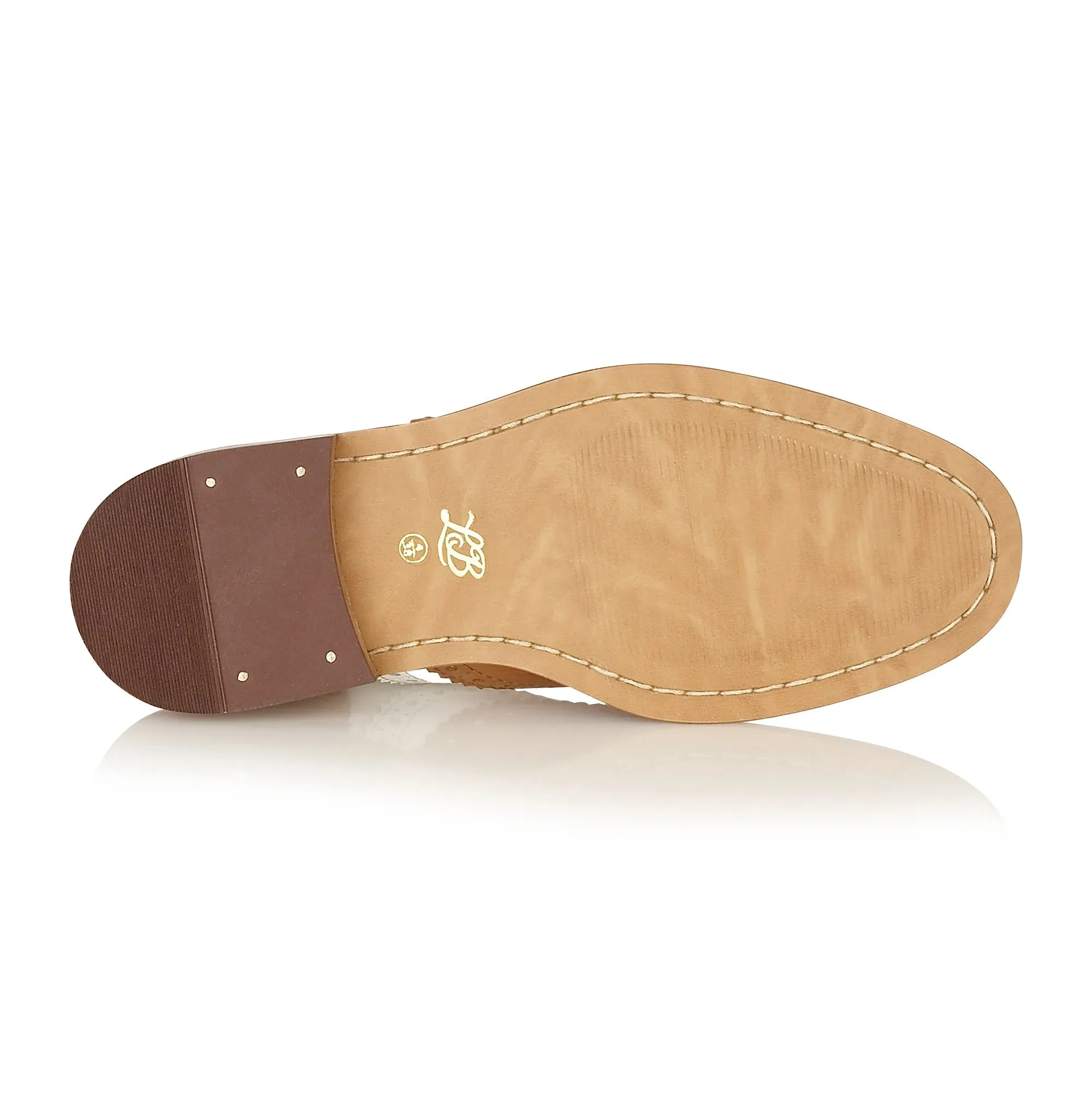 Gatsby Junior Brogue Tan