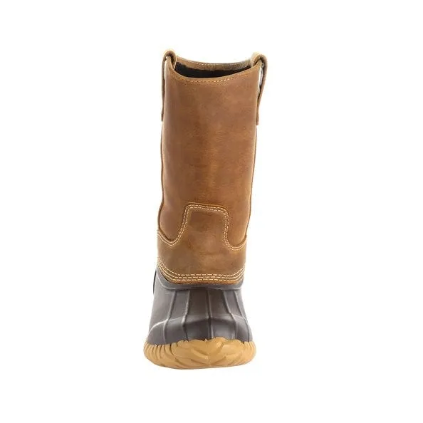 Georgia Boot Men's Marshland Brown Pull On Duck Work Boot GB00276