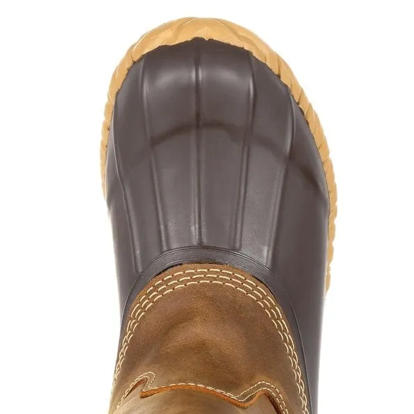 Georgia Boot Men's Marshland Brown Pull On Duck Work Boot GB00276