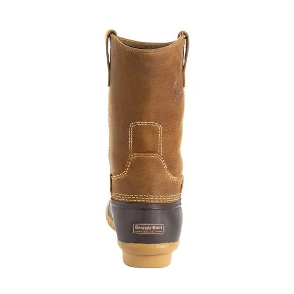 Georgia Boot Men's Marshland Brown Pull On Duck Work Boot GB00276