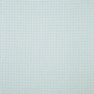 Gingham Duck Egg Fabric