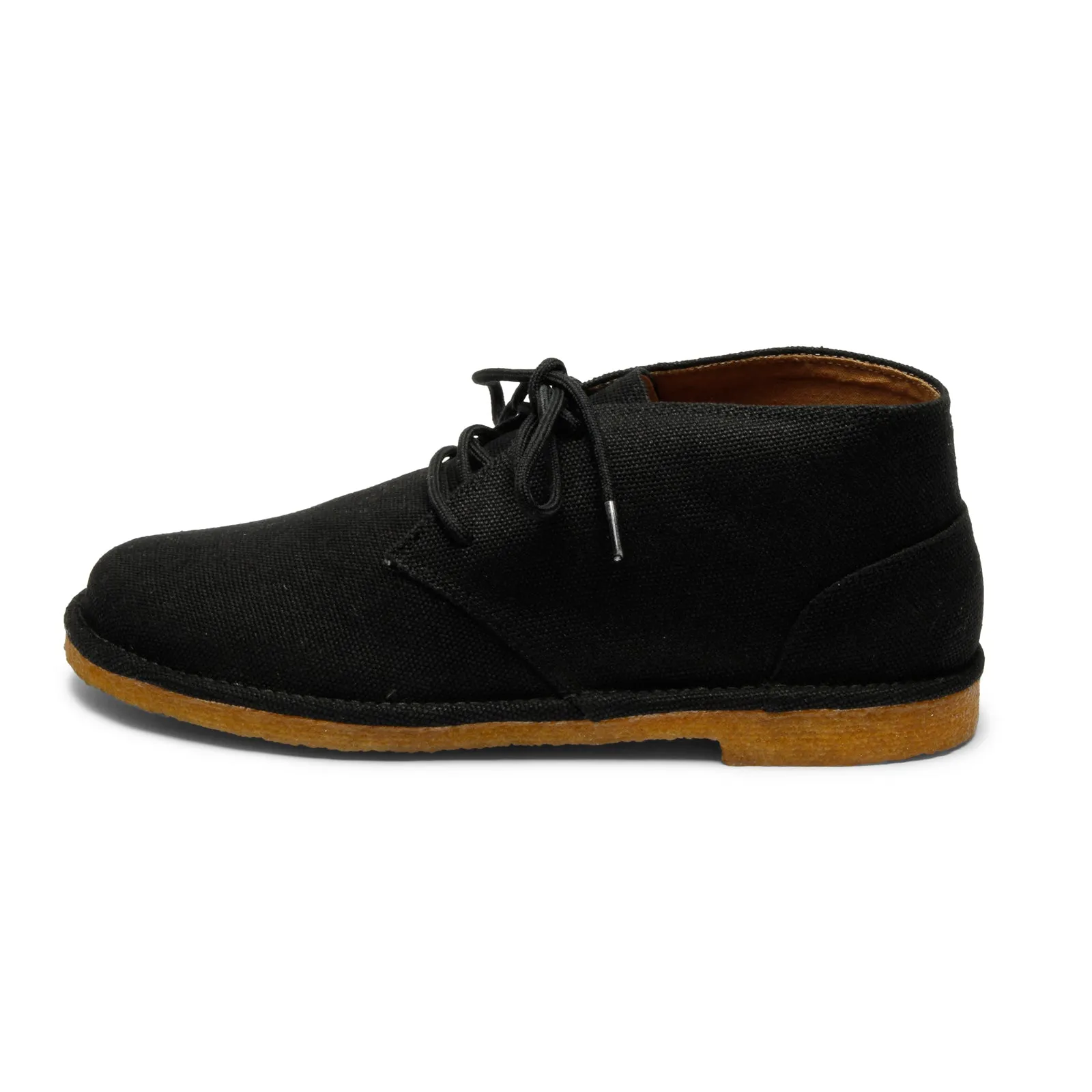 Grand Step Shoes Hanf Desert Boot Loki schwarz