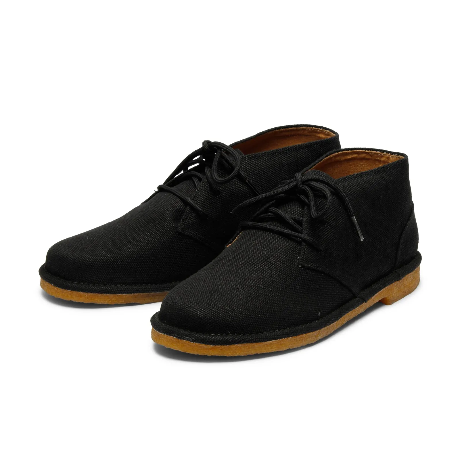 Grand Step Shoes Hanf Desert Boot Loki schwarz