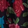 High Rise Pleated Floral Print Skirt