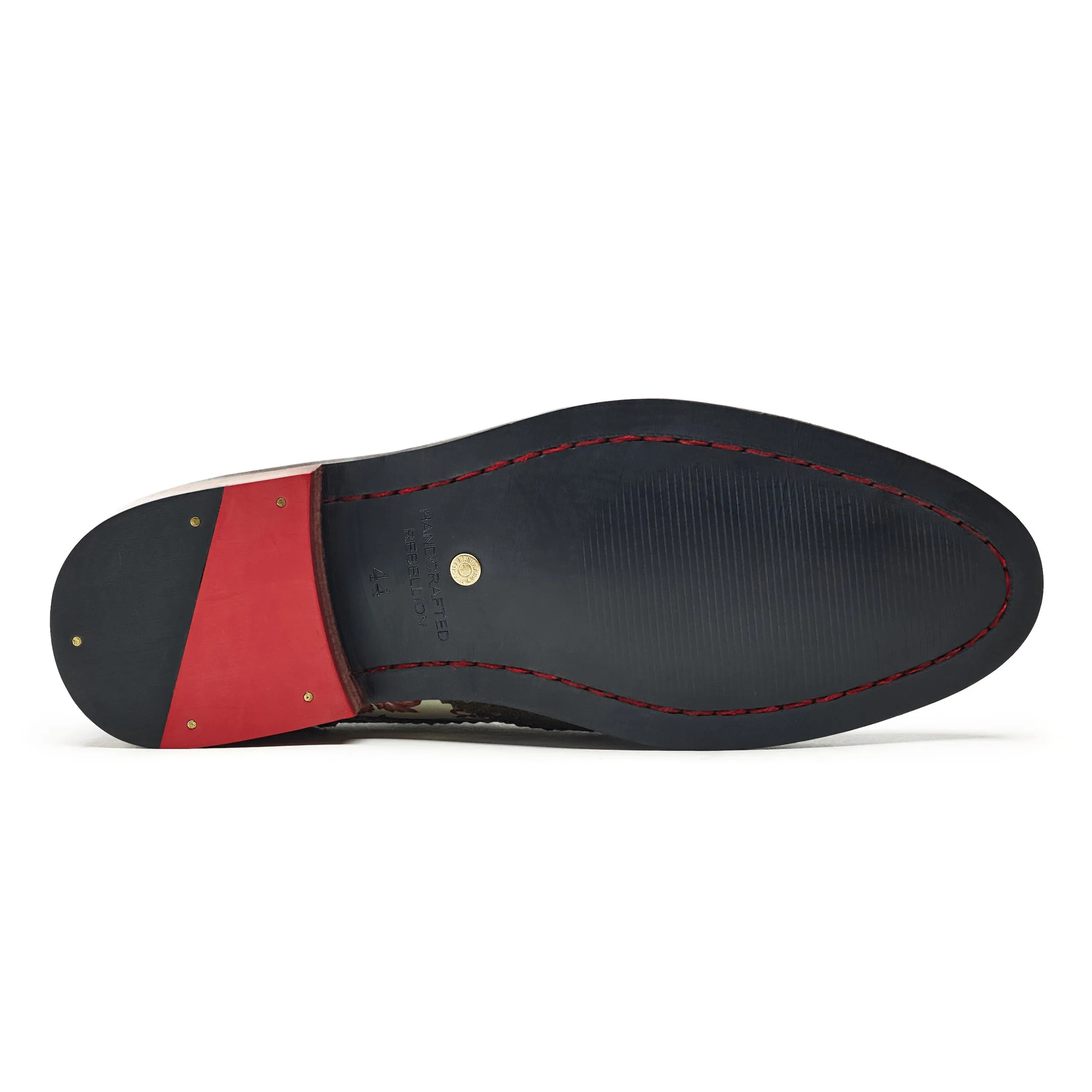 Ikat Brogues Men – Coal