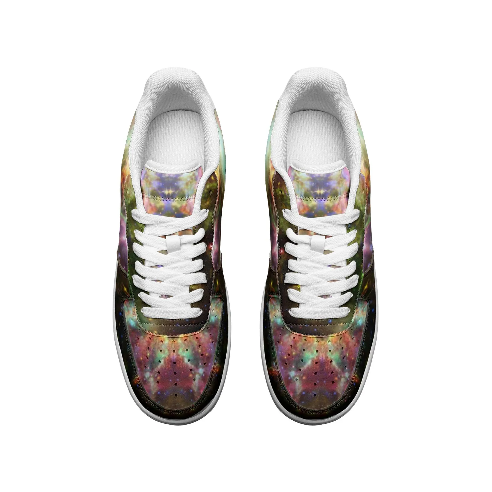 Ilstaag Full-Style Psychedelic Platform Sneakers