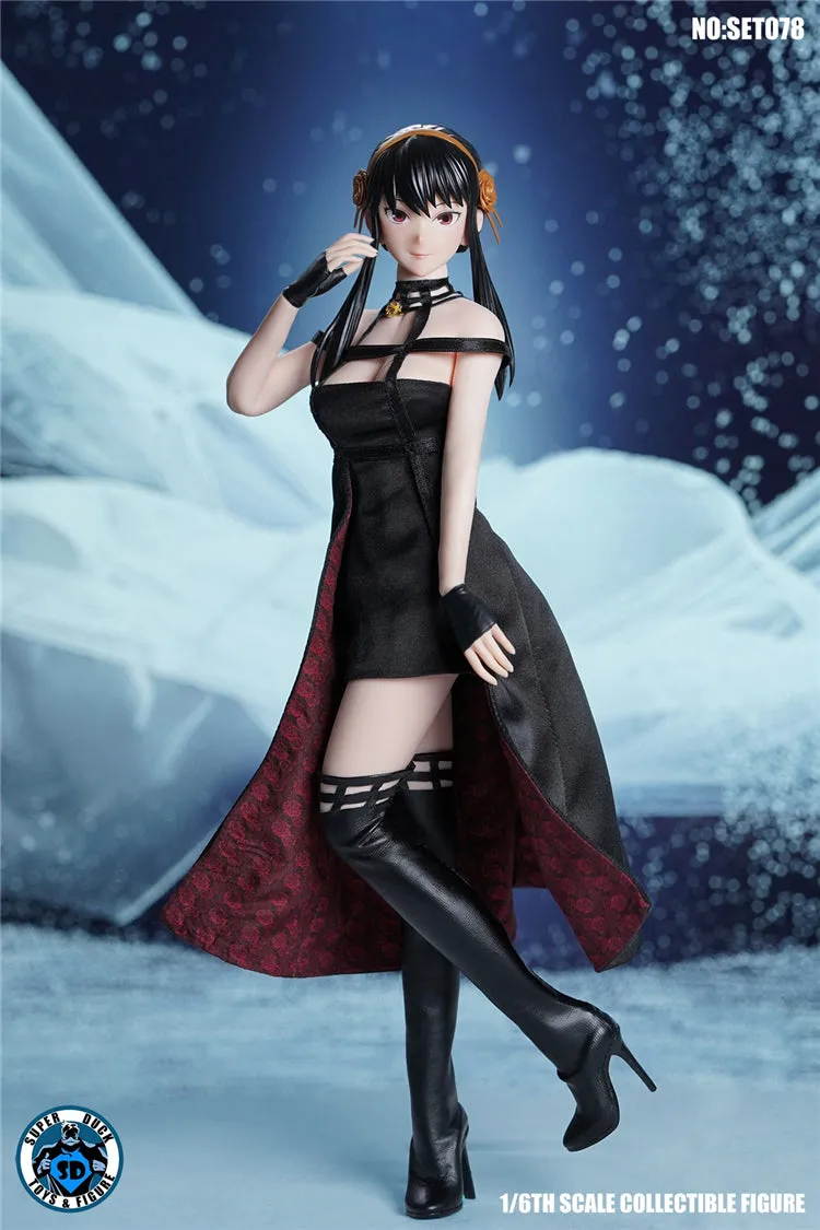 In-stock 1/6 SUPER DUCK Female Assassin SET078 Custom Kit