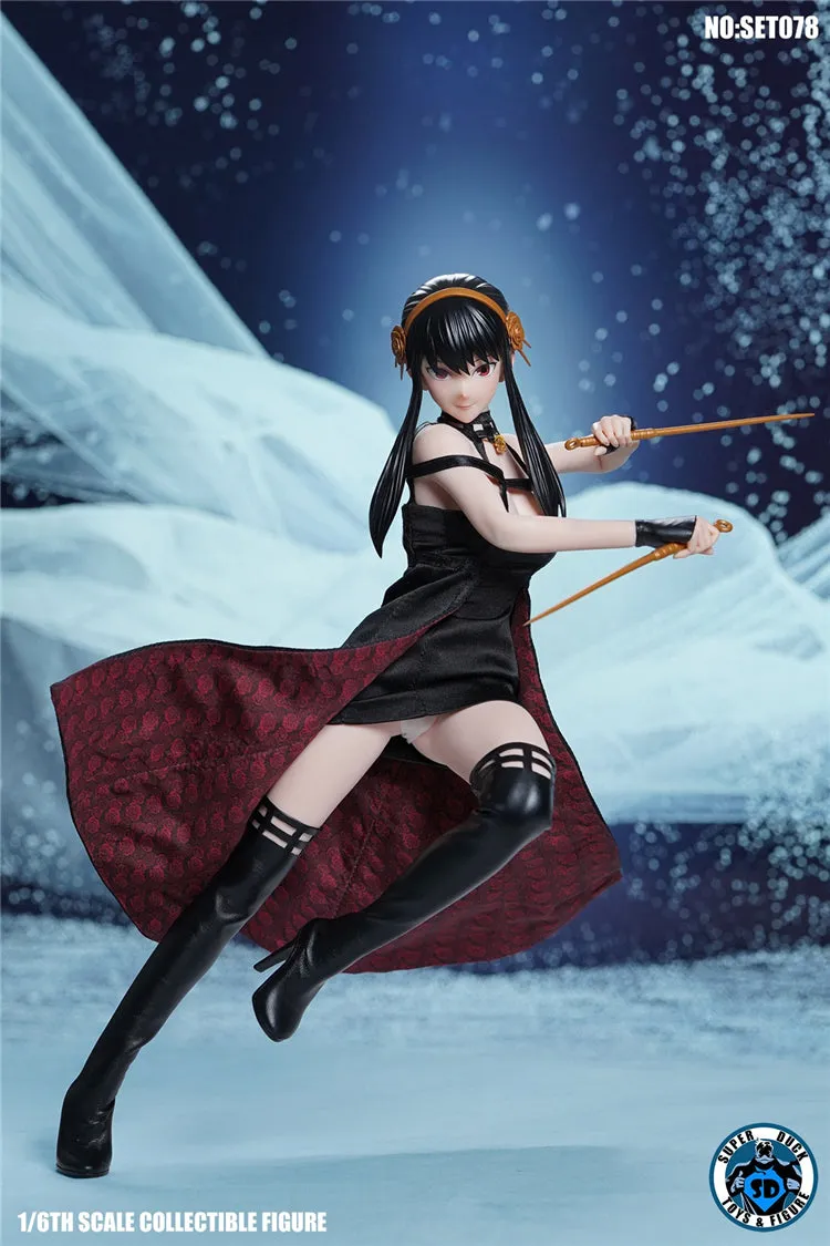 In-stock 1/6 SUPER DUCK Female Assassin SET078 Custom Kit