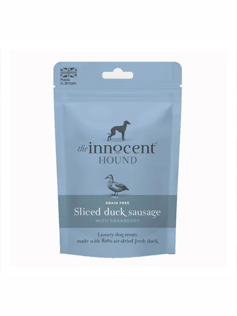 Innocent Hound Sliced Duck Sausage Training Treats