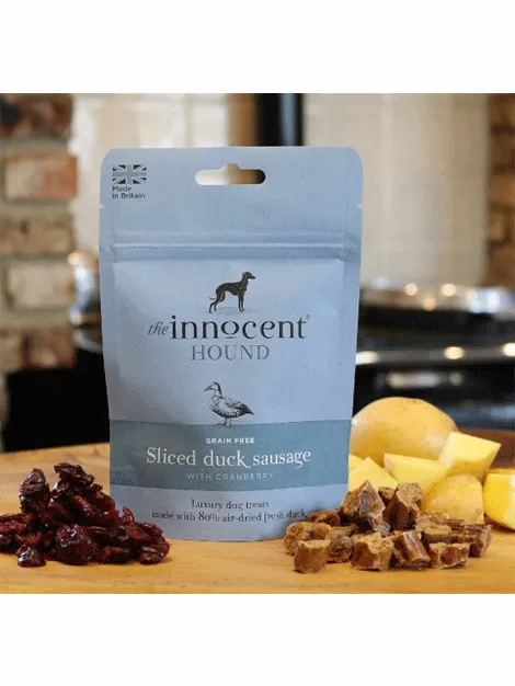 Innocent Hound Sliced Duck Sausage Training Treats