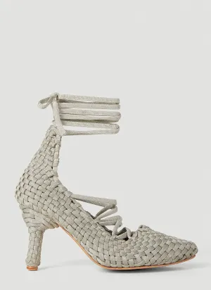 Isa Boulder Weavestrap Heels
