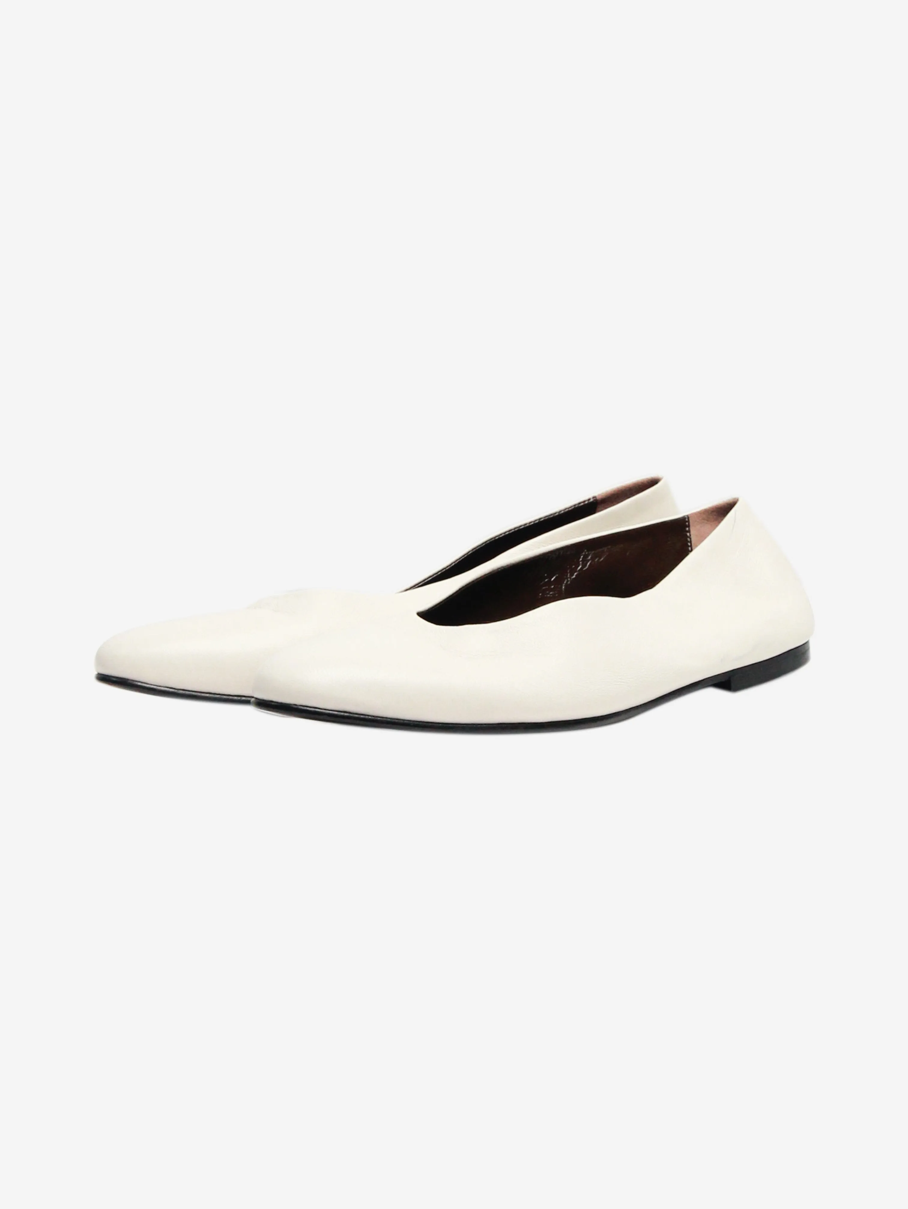 Ivory Darcy ballet flats - size EU 38