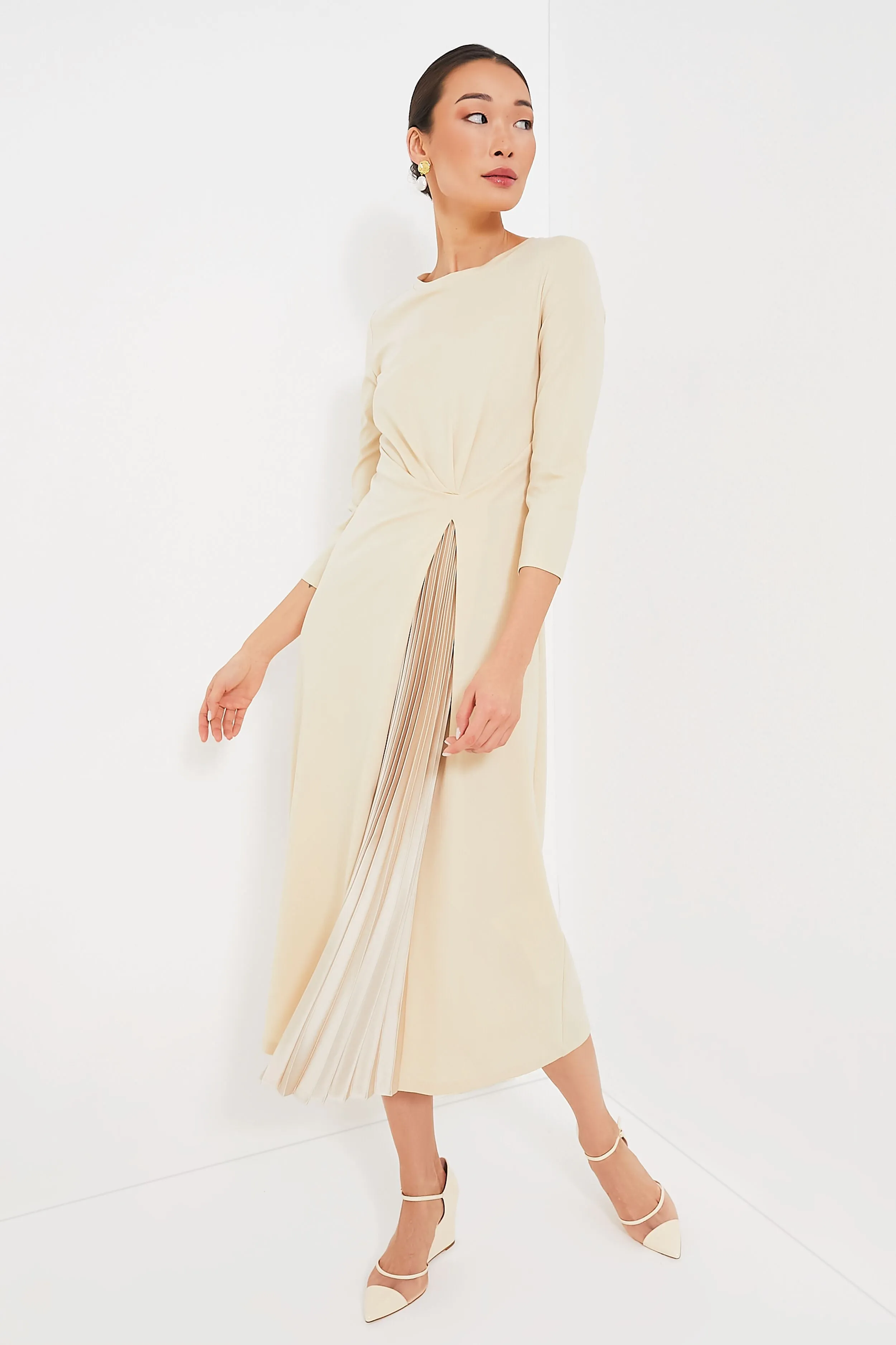 Ivory Patent Darcy Wedges