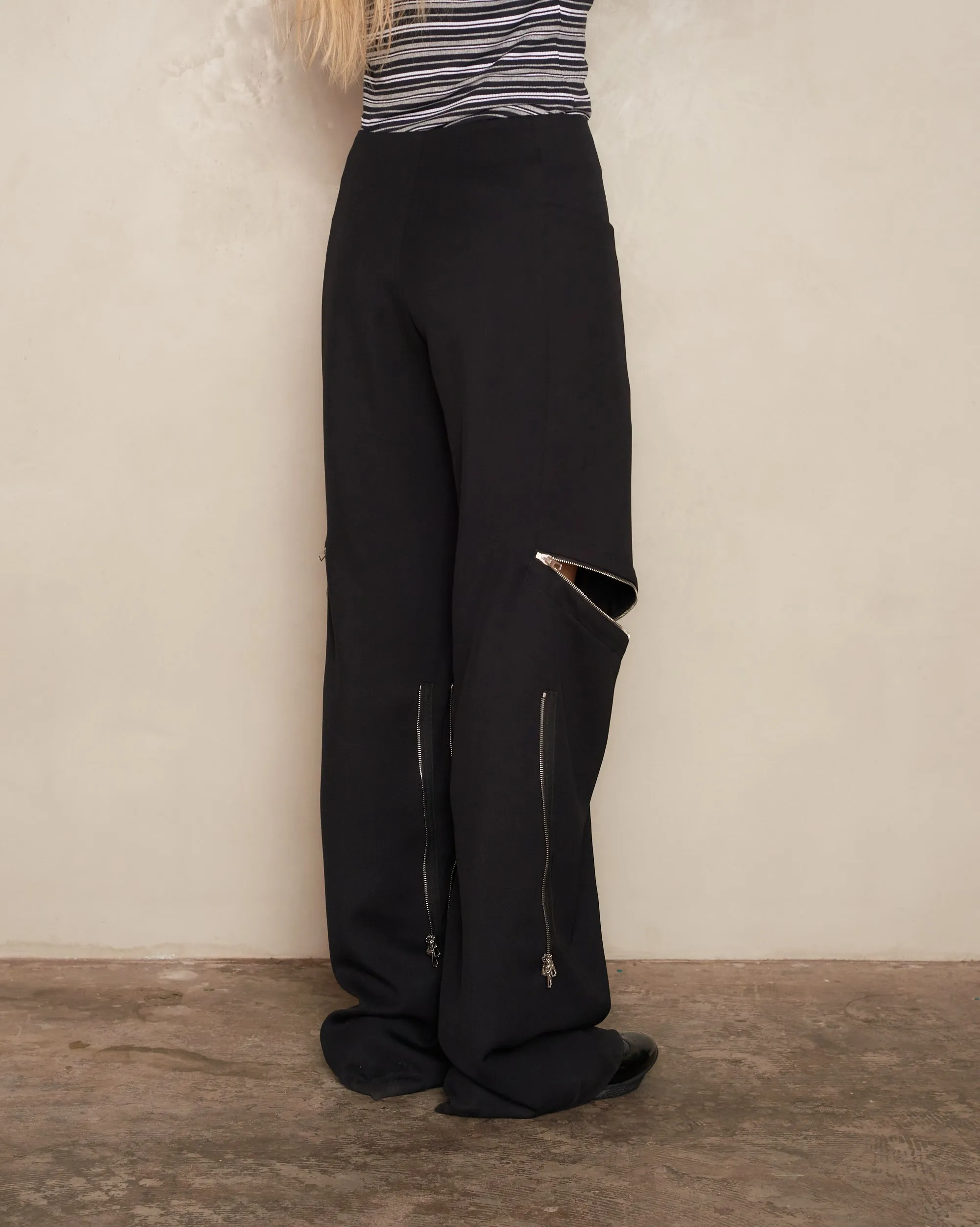 Jet Black Murrumbidgee Trousers
