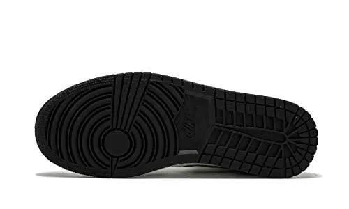 Jordan Air 1 Mid Se (Black/Metallic Gold-White, 9)