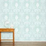 Josette Duck Egg Wallpaper