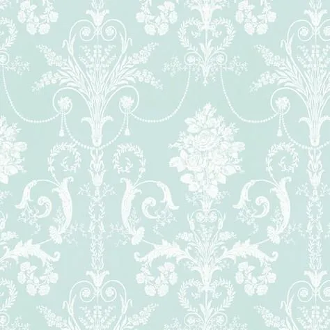 Josette Duck Egg Wallpaper