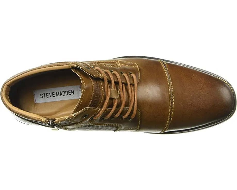 Jotter Steve Madden Boots, Dark Tan