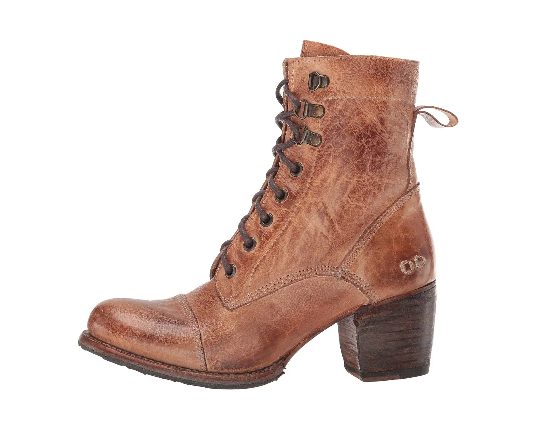 Judgment Bed Stu boots, rustic tan