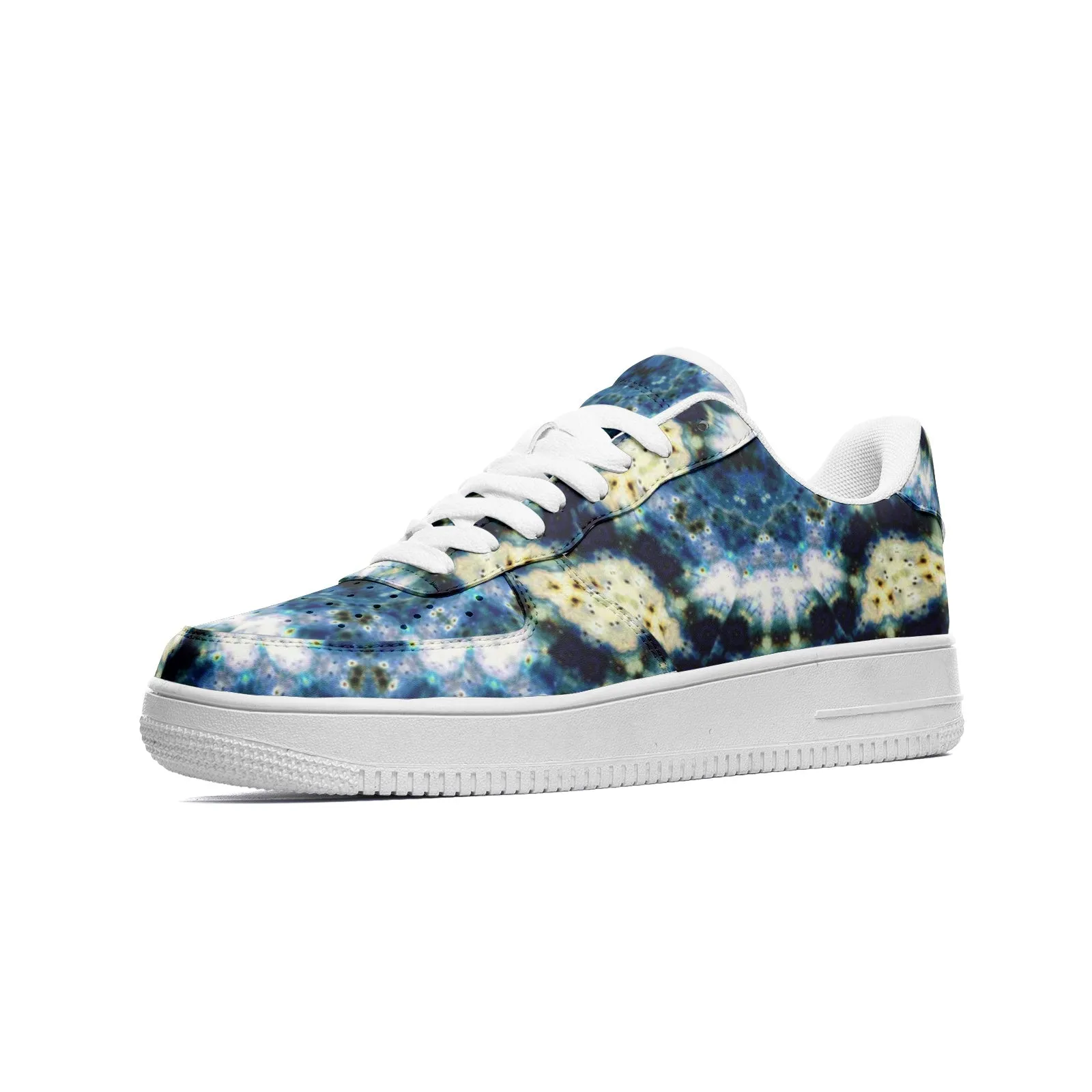 Kithin Full-Style Psychedelic Platform Sneakers