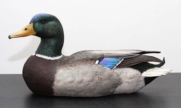 Mallard Drake sculpture