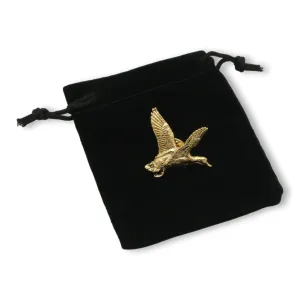 Mallard Gold Plated Lapel Pin Badge
