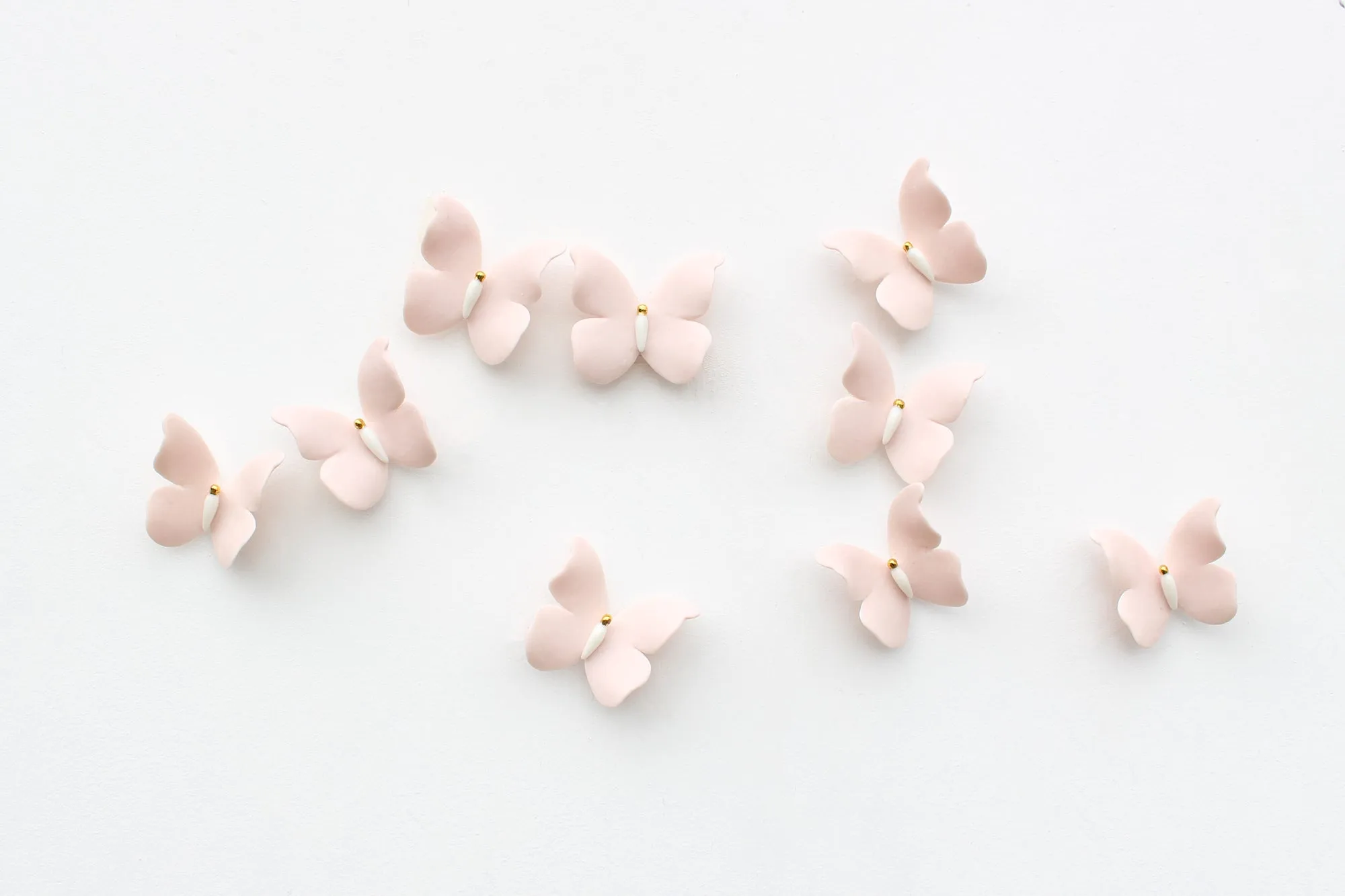 Mini-Decor of Butterflies - 8 colors