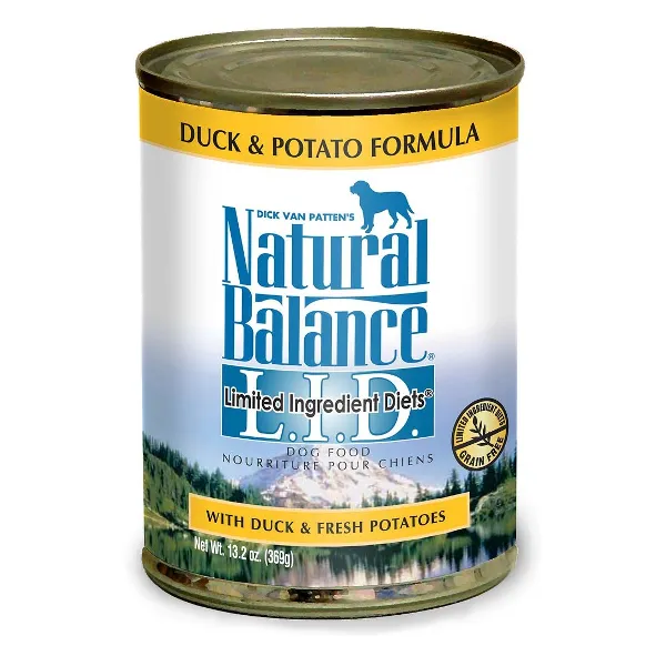 Natural Balance Limited Ingredient Diets Duck & Potato Formula Canned Dog Food 13oz