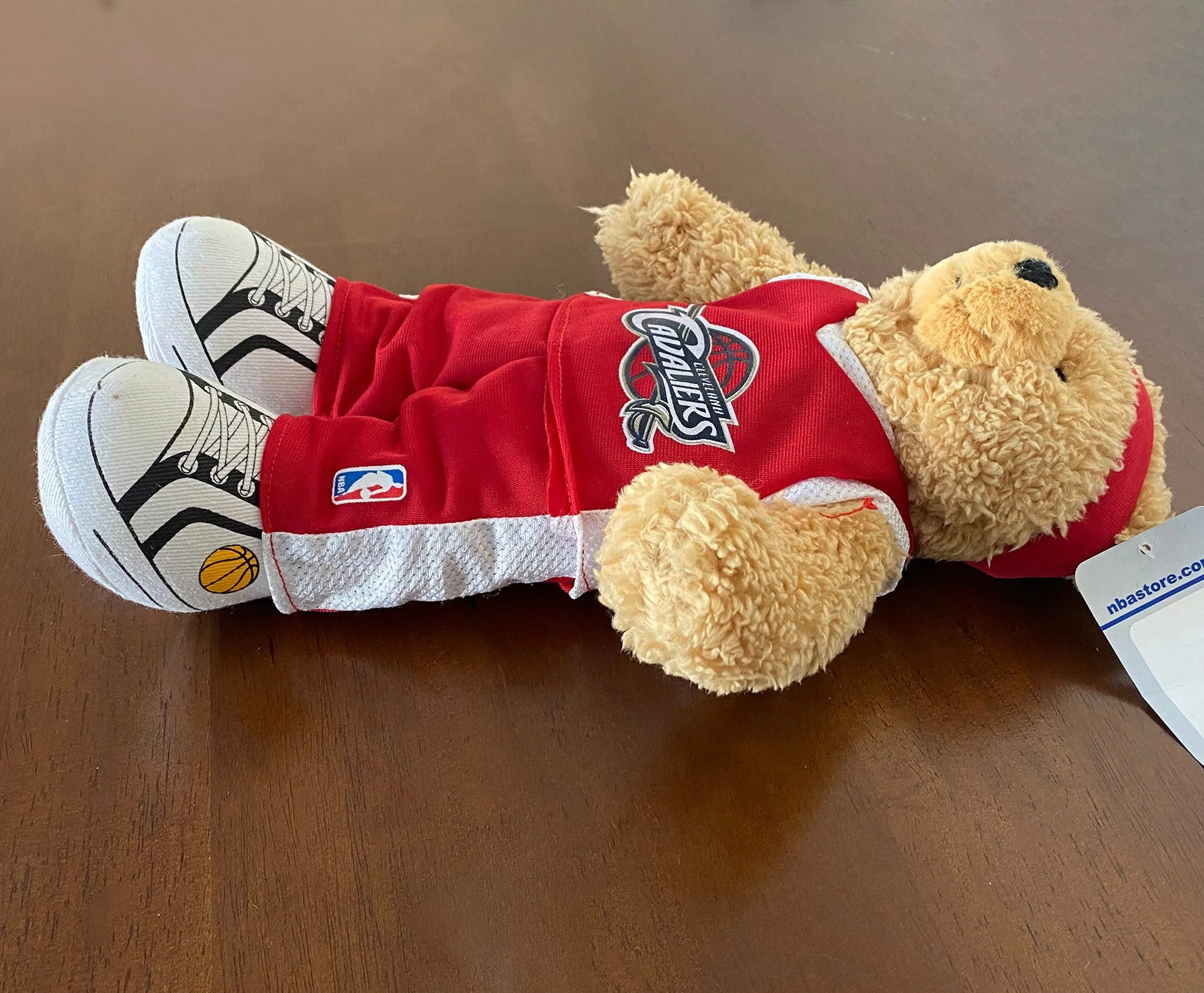 NBA Store Cleveland Cavaliers Basketball Stuffed Bear Collectible Toy