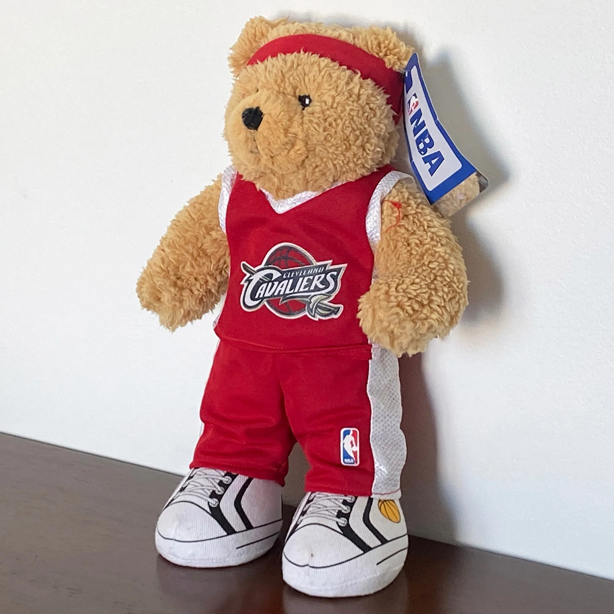 NBA Store Cleveland Cavaliers Basketball Stuffed Bear Collectible Toy