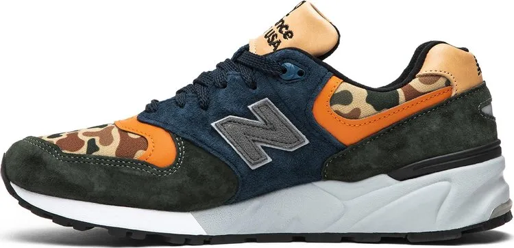 New Balance 999 'Duck Camo' Sneakers, Green