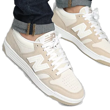 New Balance Men's 480 Shoes - Moonbeam Sea Salt