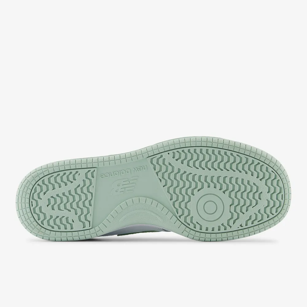 NEW BALANCE WOMEN'S BB80 OYSTER GREEN SNEAKER SHOES