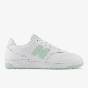 NEW BALANCE WOMEN'S BB80 OYSTER GREEN SNEAKER SHOES