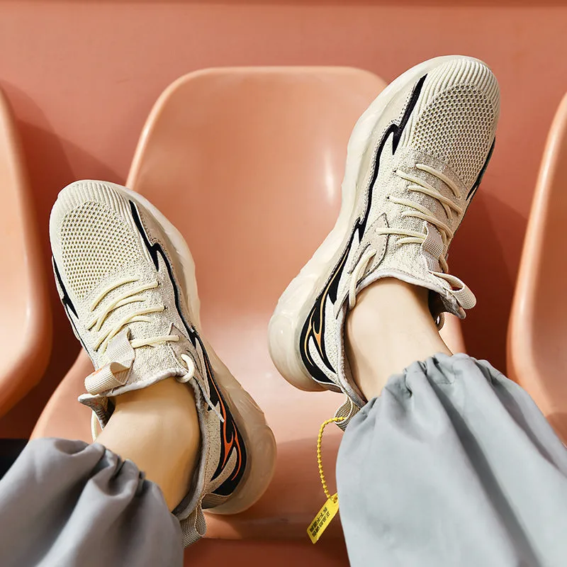 New Summer Men's Shoes Korean Breathable Basketball