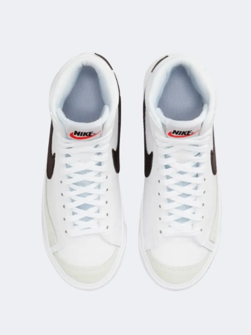 Nike Blazer 77 Gs Boys Lifestyle Shoes White/Orange/Black