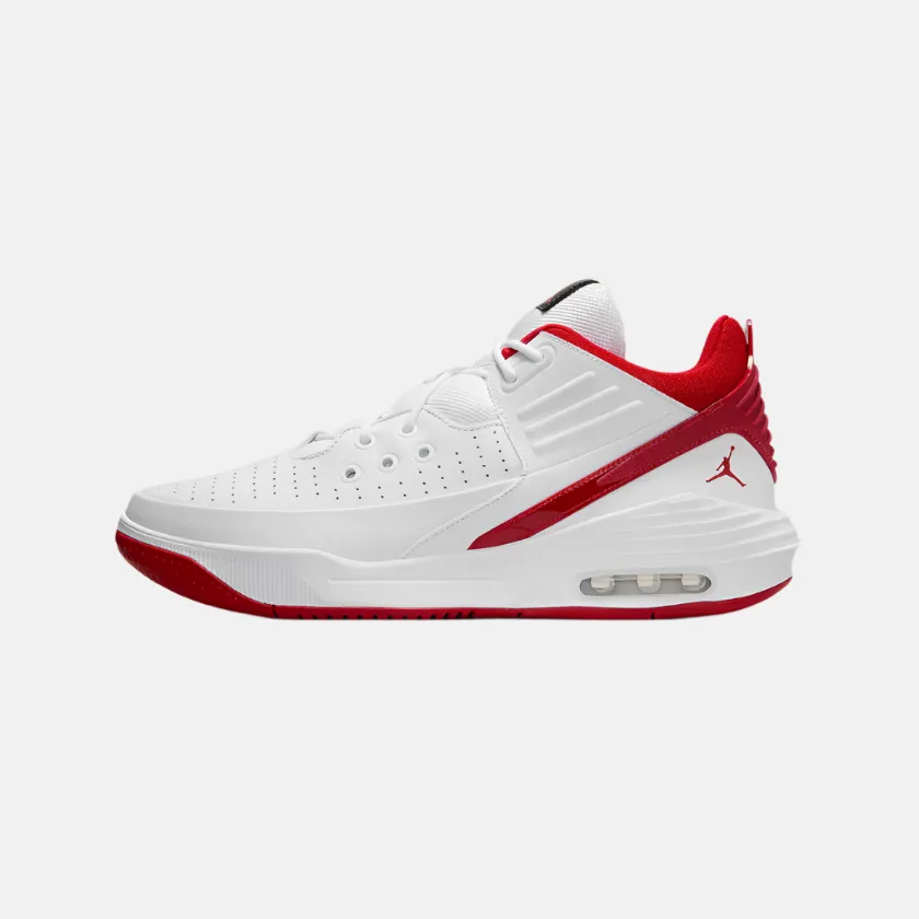 Nike Jordan Max Aura 5 Men's Basketball Shoes -White/Black/Gym Red