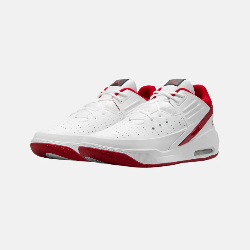Nike Jordan Max Aura 5 Men's Basketball Shoes -White/Black/Gym Red