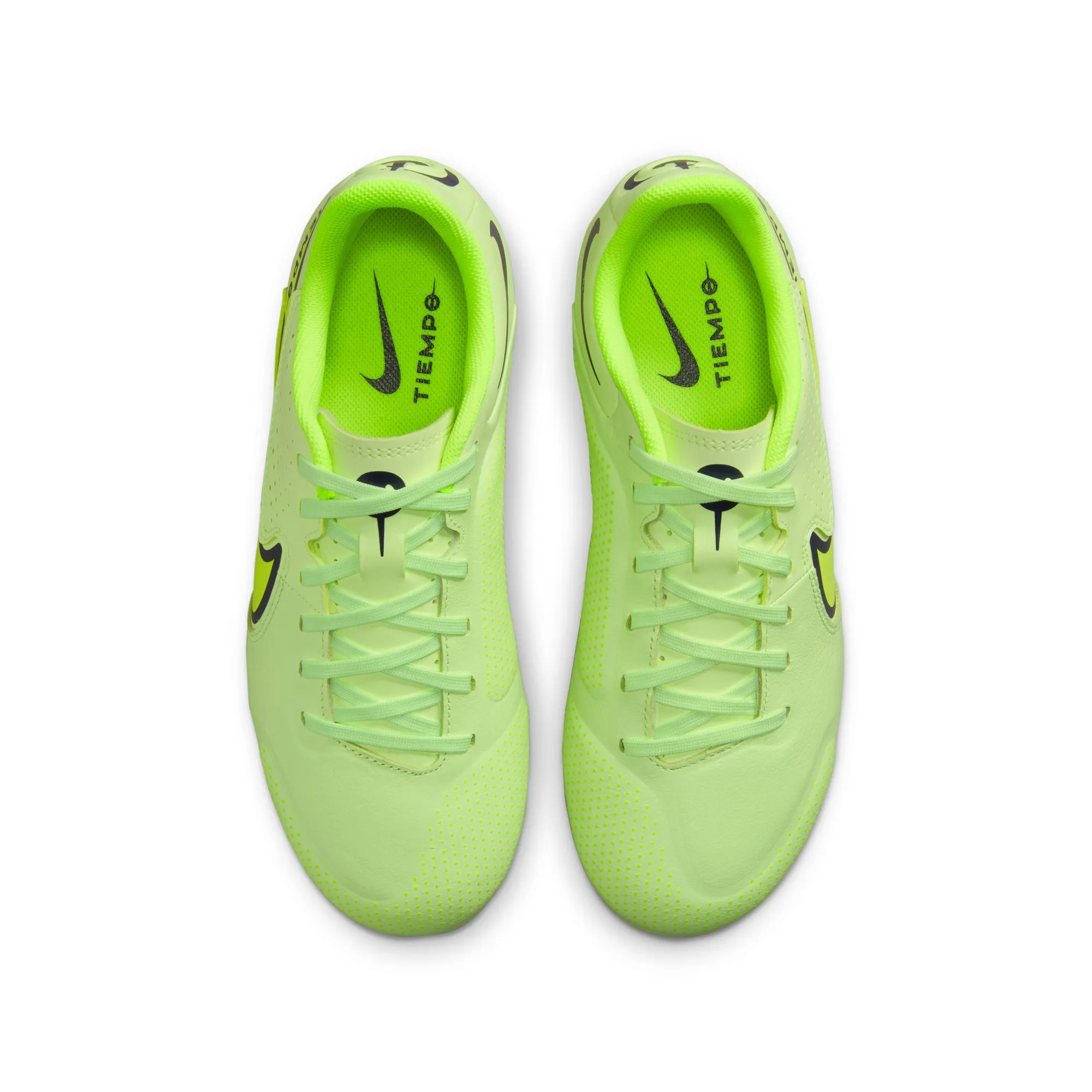 Nike Junior Tiempo Legend 9 Academy FG/MG Soccer Cleat - BarelyVolt/SummitWhite