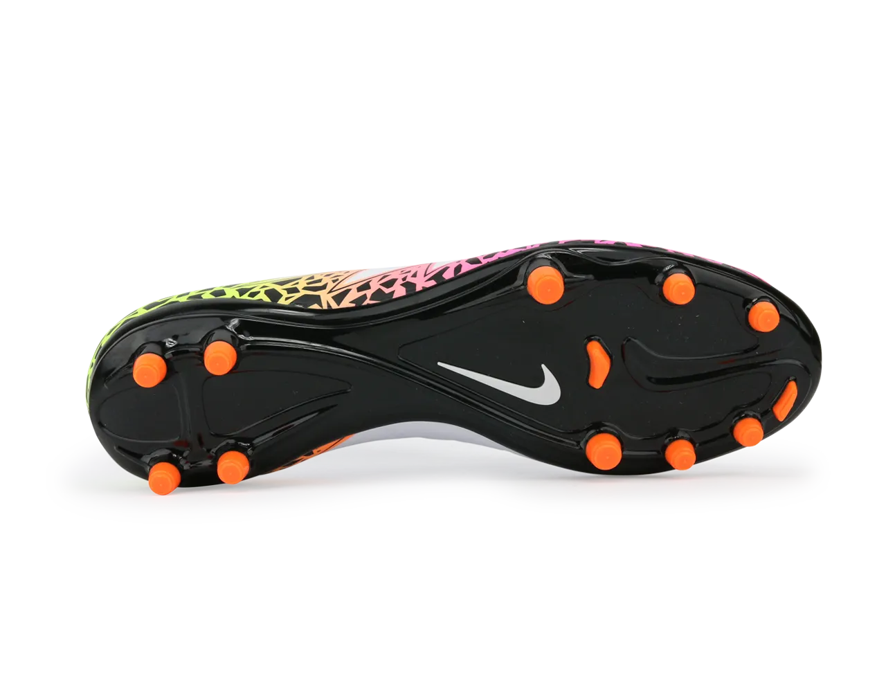 Nike Men's Hypervenom Phelon FG White/Black/Orange Total