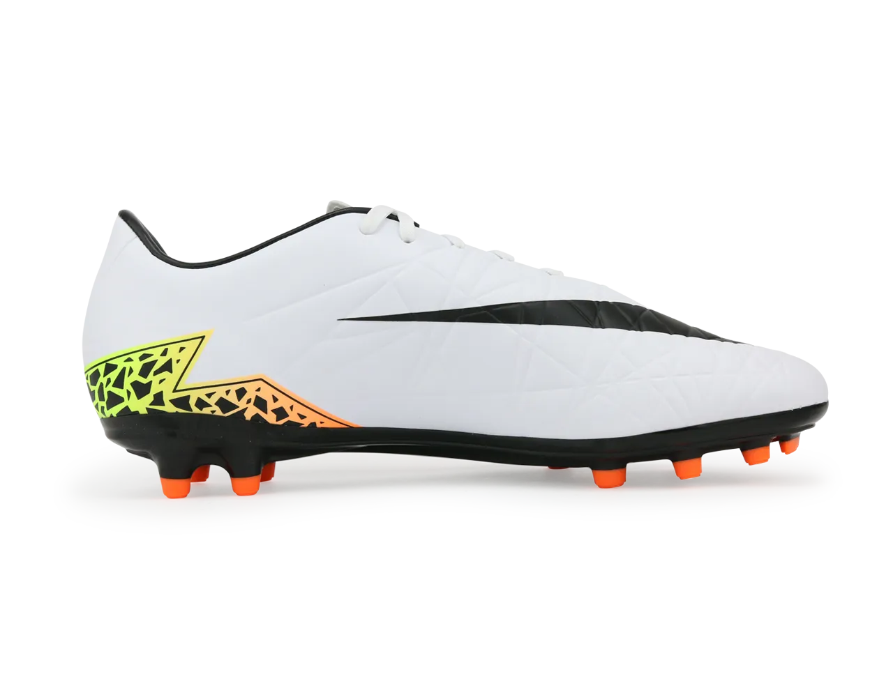 Nike Men's Hypervenom Phelon FG White/Black/Orange Total