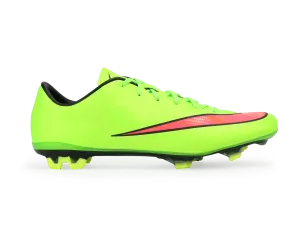Nike Men's Mercurial Veloce II FG Electric Green/Hyper Punch/Black