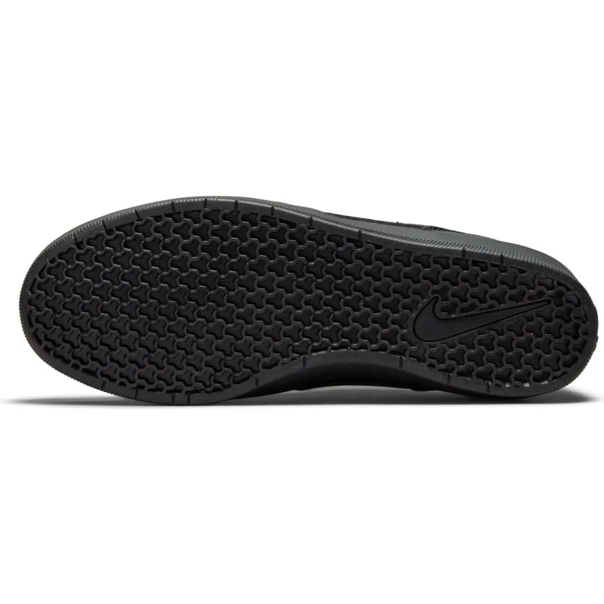 Nike SB Force 58 Premium Skateboard Shoe - Black/Black-Black-Black