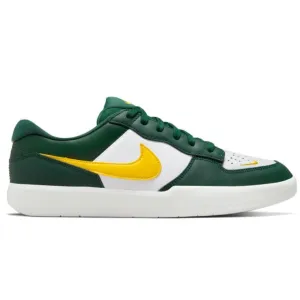 Nike SB Force 58 Premium Skateboard Shoe - Gorge Green/Tour Yellow-White