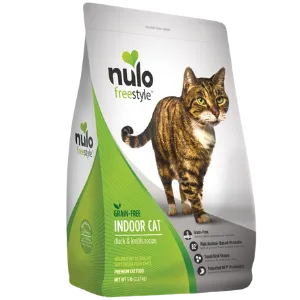 Nulo Freestyle Grain-Free Indoor Duck & Lentils Recipe Dry Cat Food