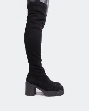 Orford Black Suede