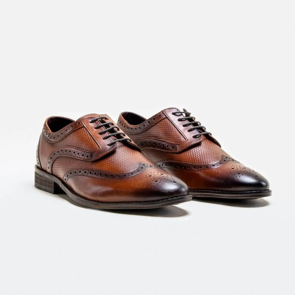 Orleans Brown Brogue Shoes