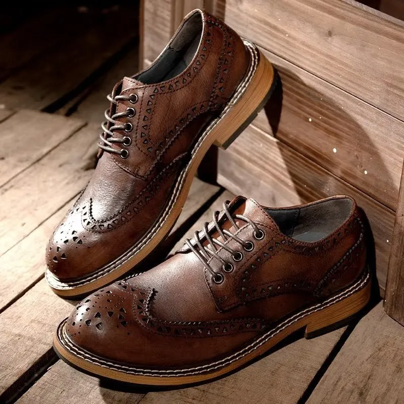 Ostranuxe Croctex Lace Brogues