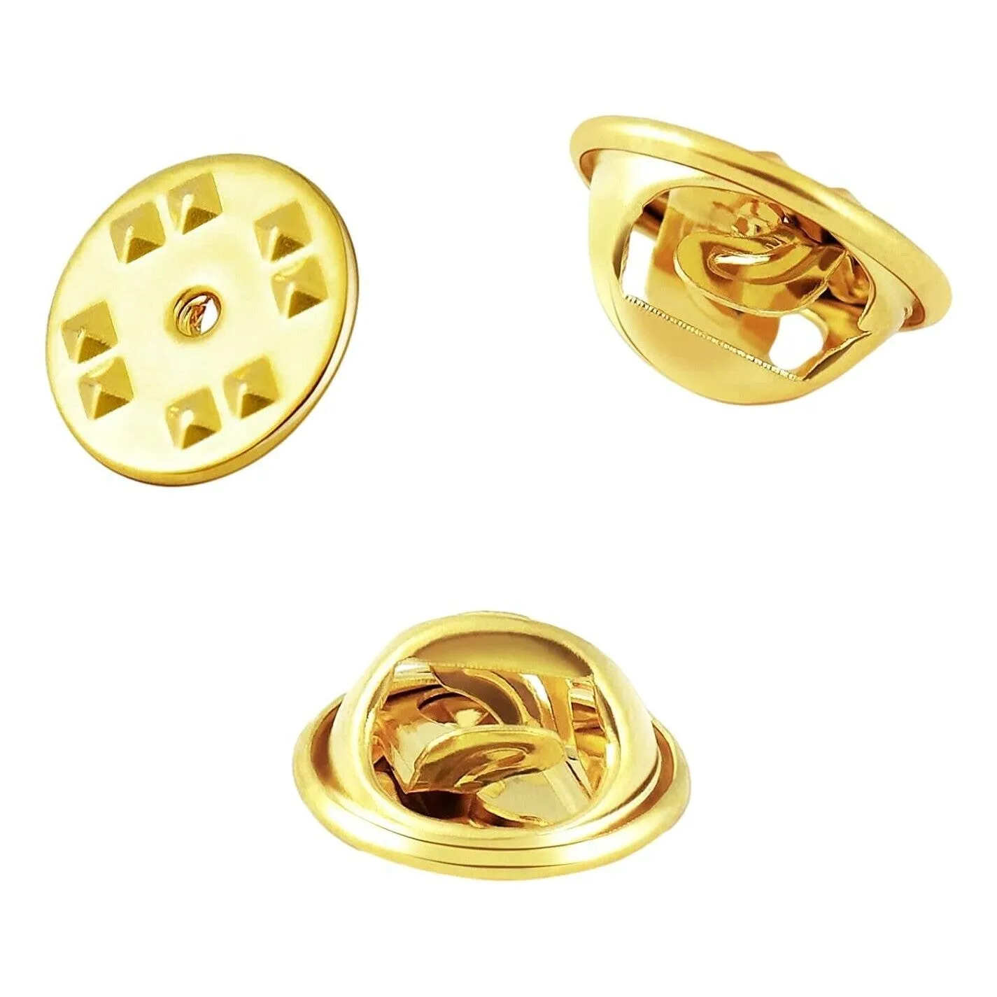 Pair of Ducks Gold Plated Lapel Pin Badge